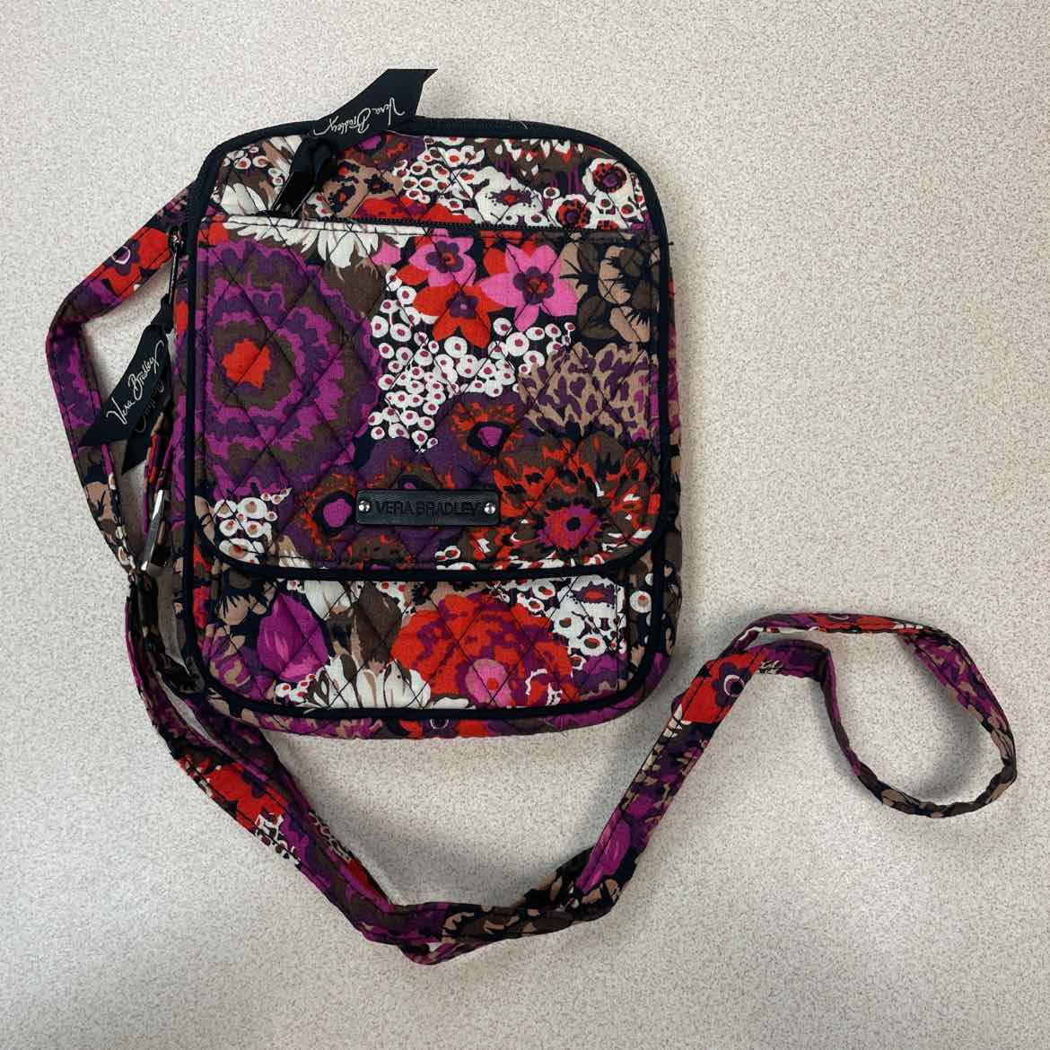 Vera Bradley Mini Hipster Crossbody Bag Rosewood Pattern