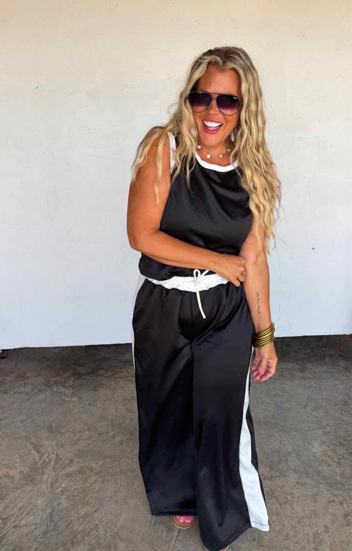 First Class Scuba Top and Jogger Pants Set