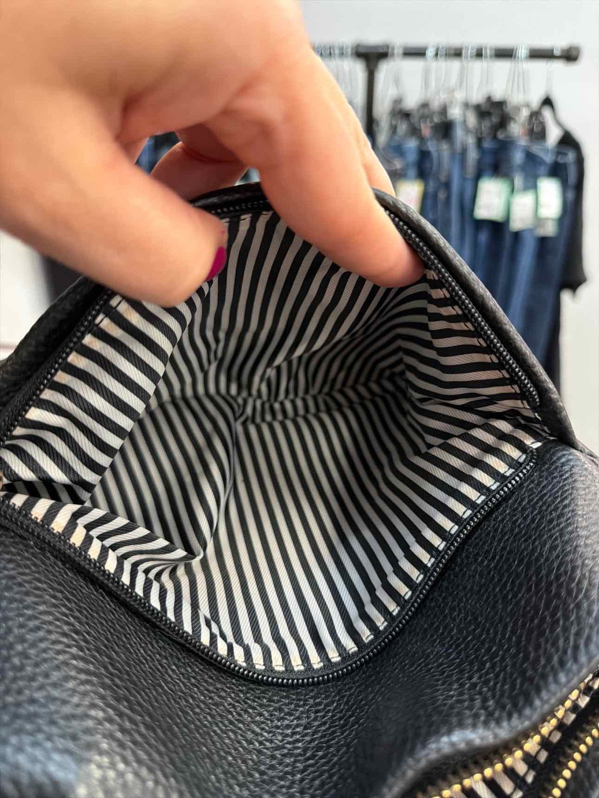 Kate Spade Little Curtis Pebbled Leather Hobo Top Handle Crossbody Black Handbag