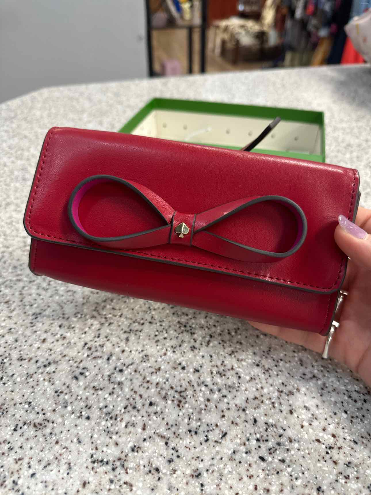 Kate Spade Size S/M NEW Adjustable Leather Belt Bag with Bow Detai