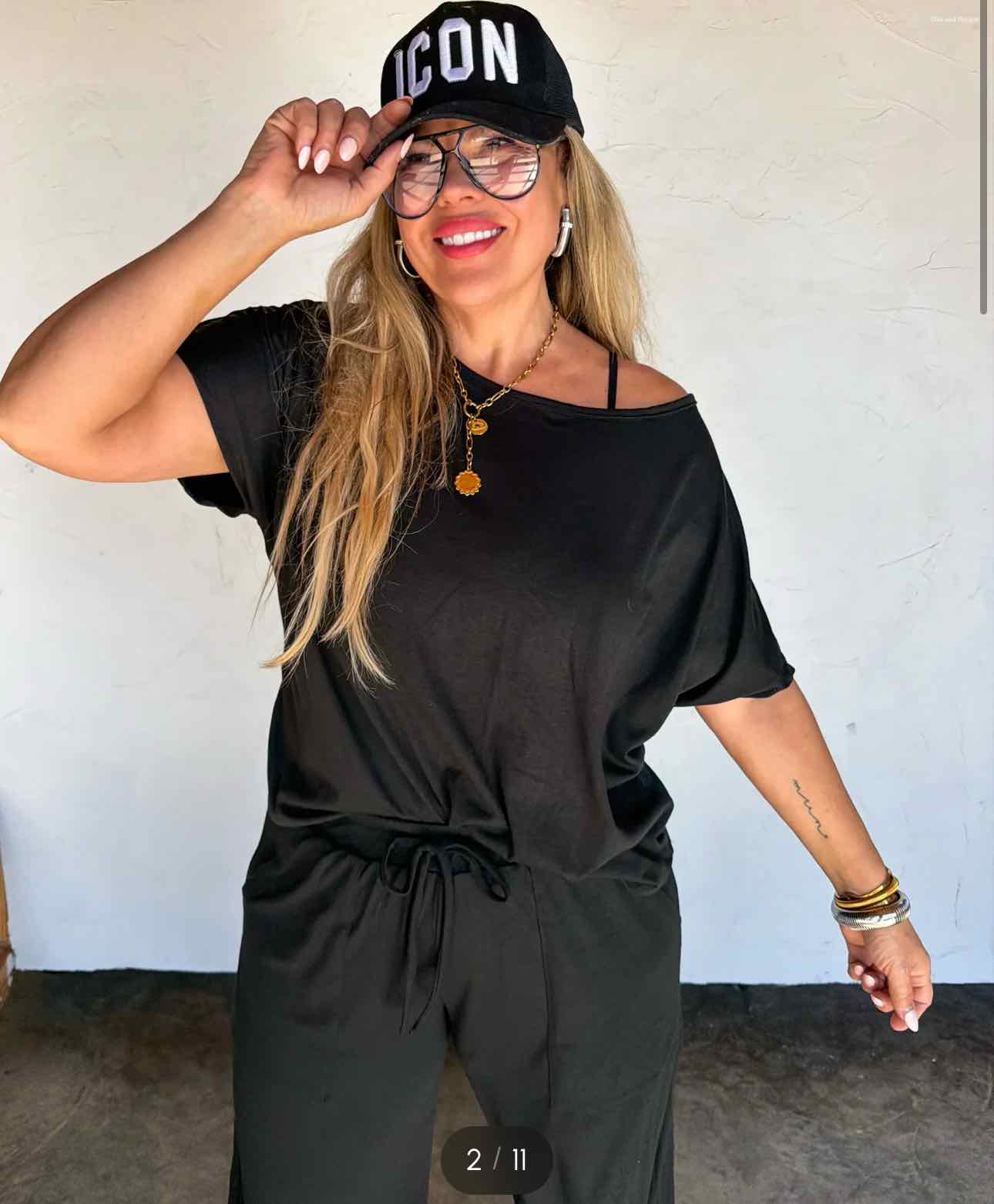 Simple Comfort Lounge Set, Short Sleeve Top and Lounge Knit Pant Set