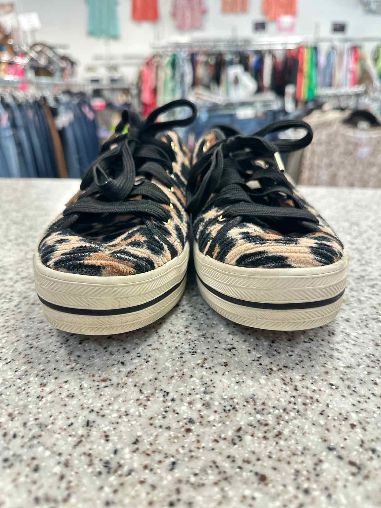 Keds for Kate Spade Size 10 Leopard Brown/Black Shoes
