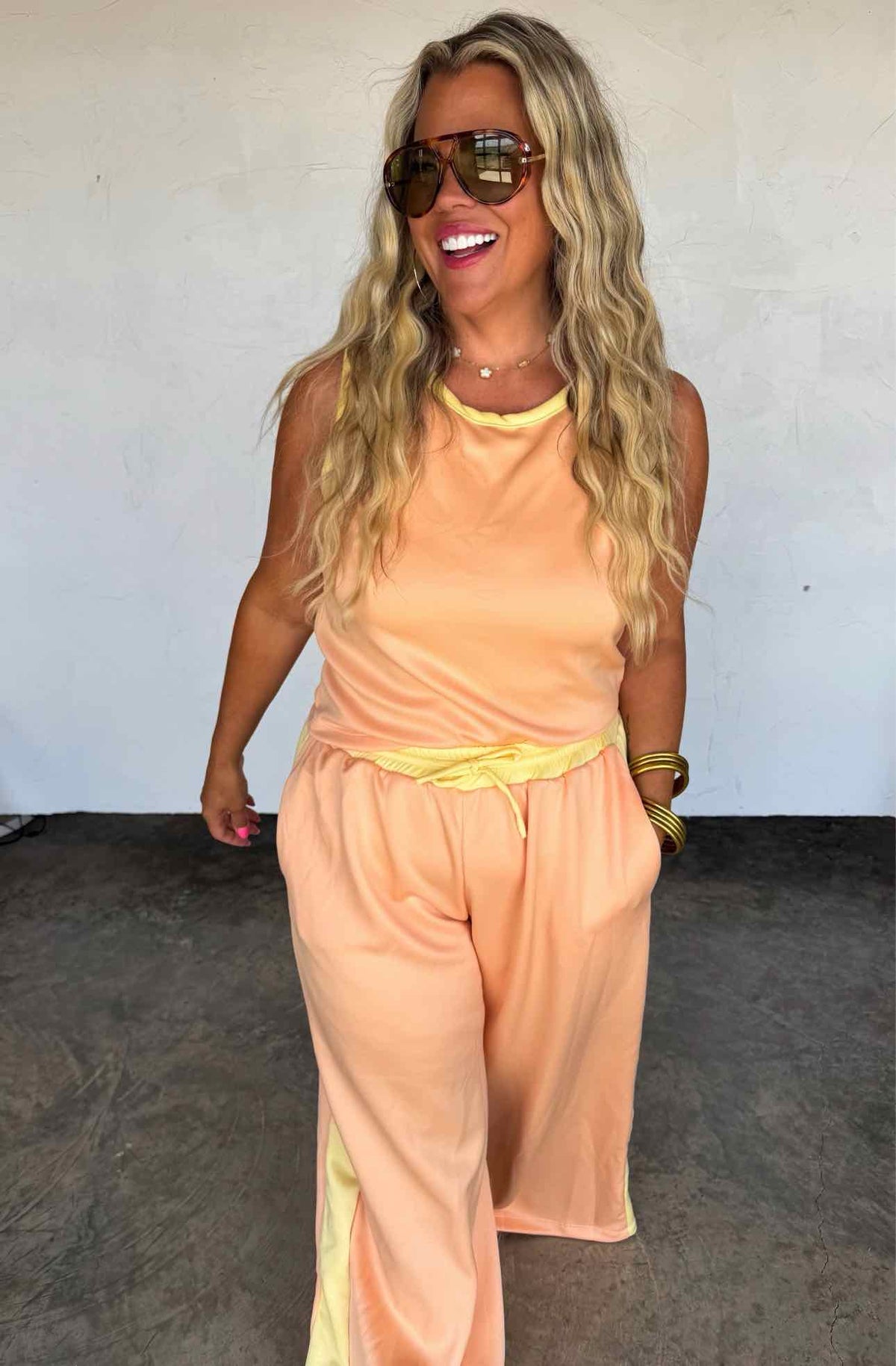First Class Scuba Top and Jogger Pants Set
