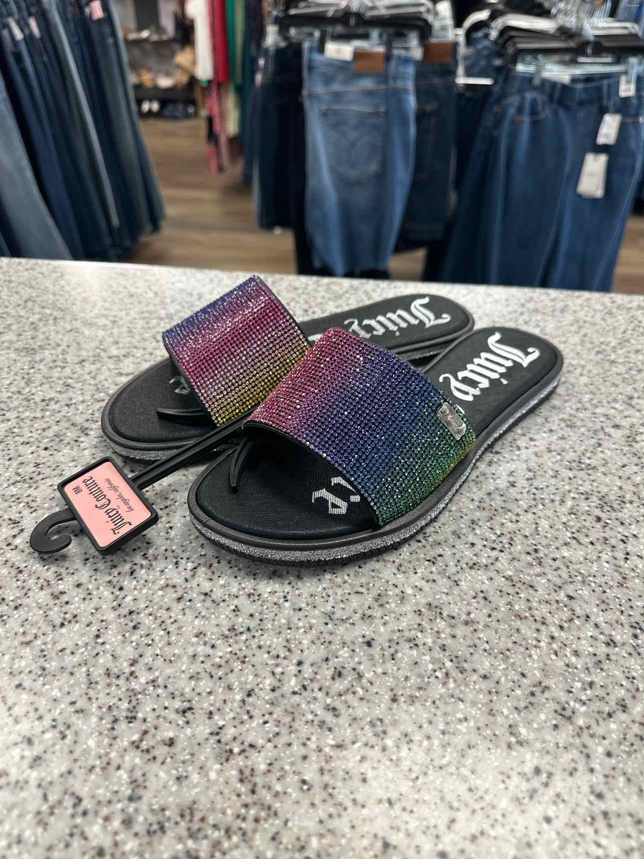 Juicy Conture Size 8 Black sandal
