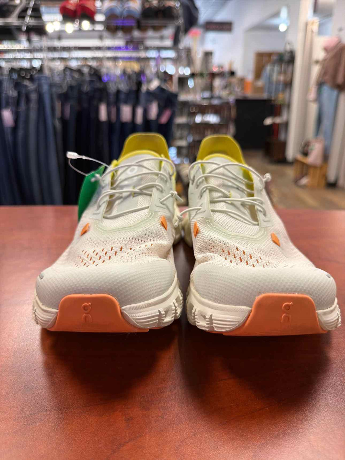 On Cloud 6 Coast Aloe Limelight Sneakers Size 8