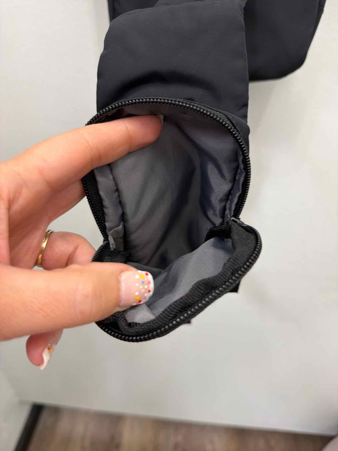 ADIDAS Essentials Sling Crossbody and Phone Pouch Black Handbags