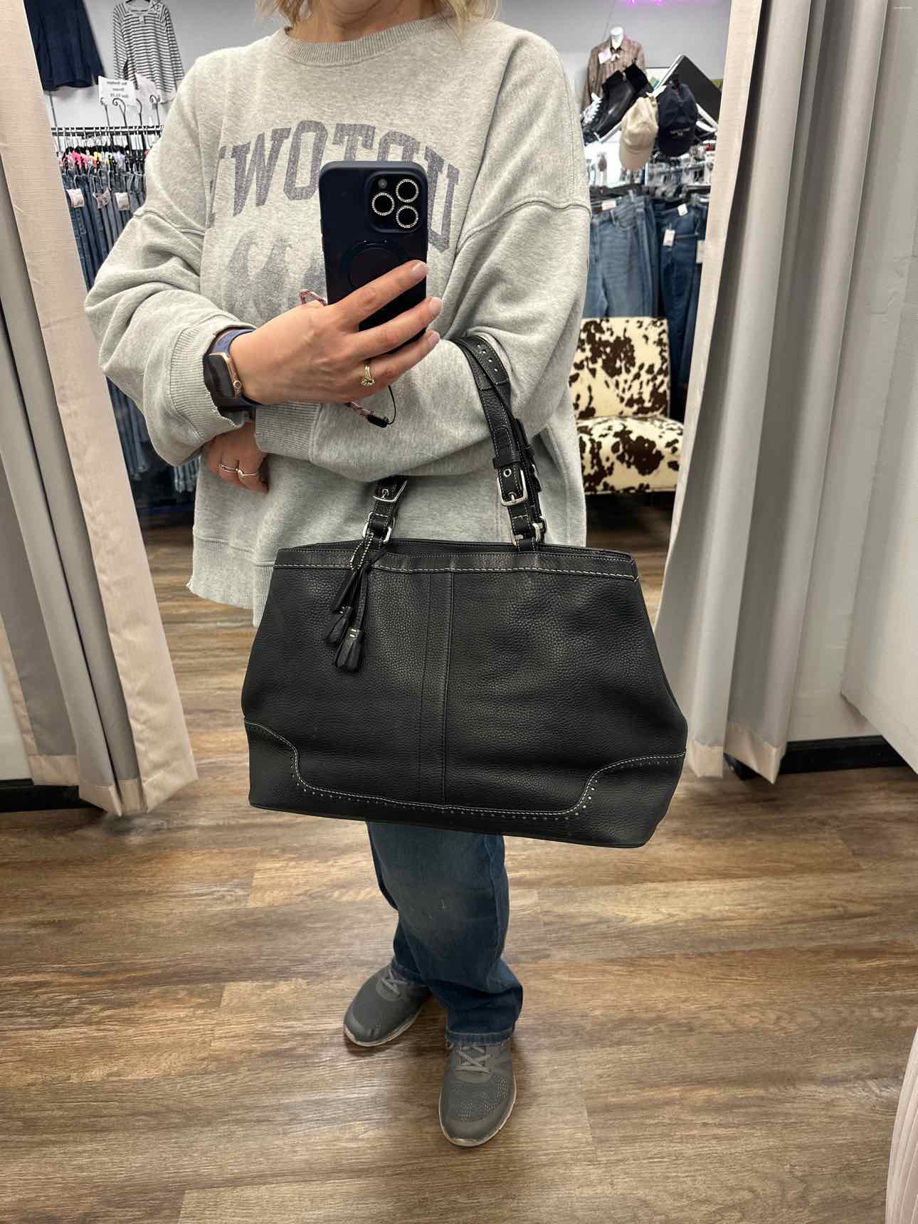 Coach Size XL Black Handbags