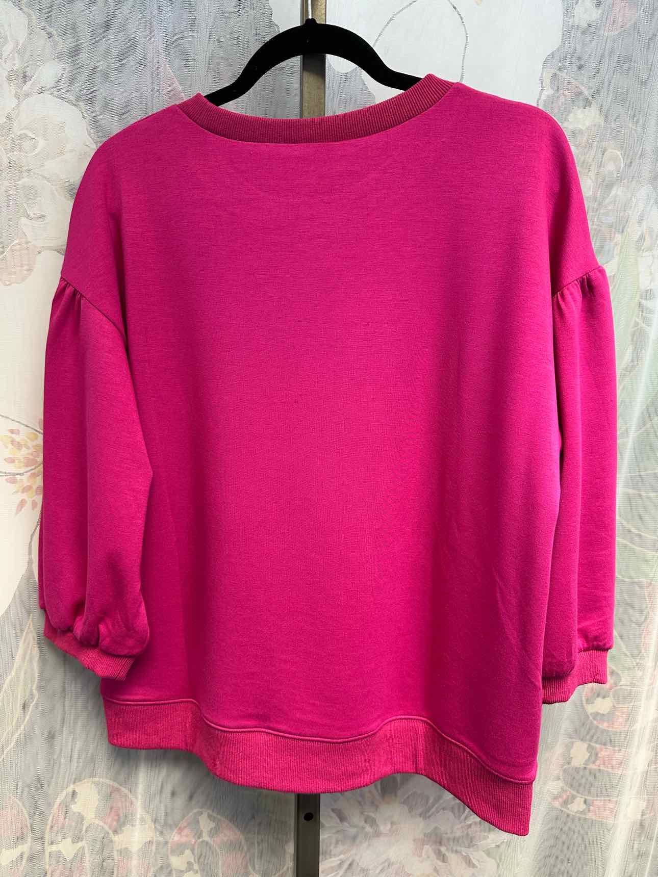 Jodifl Size Large Fuchsia Top