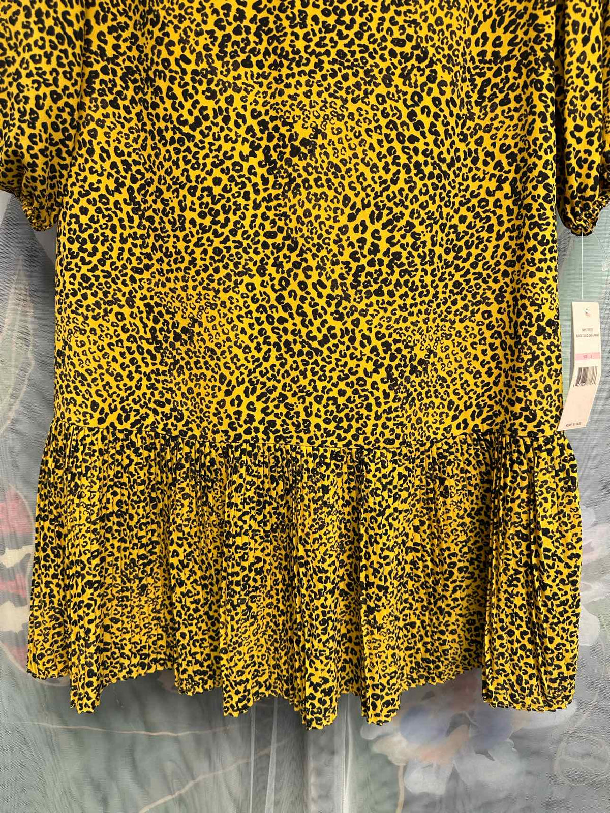 Nanette Lepore Size 2 Yellow/Black Dress