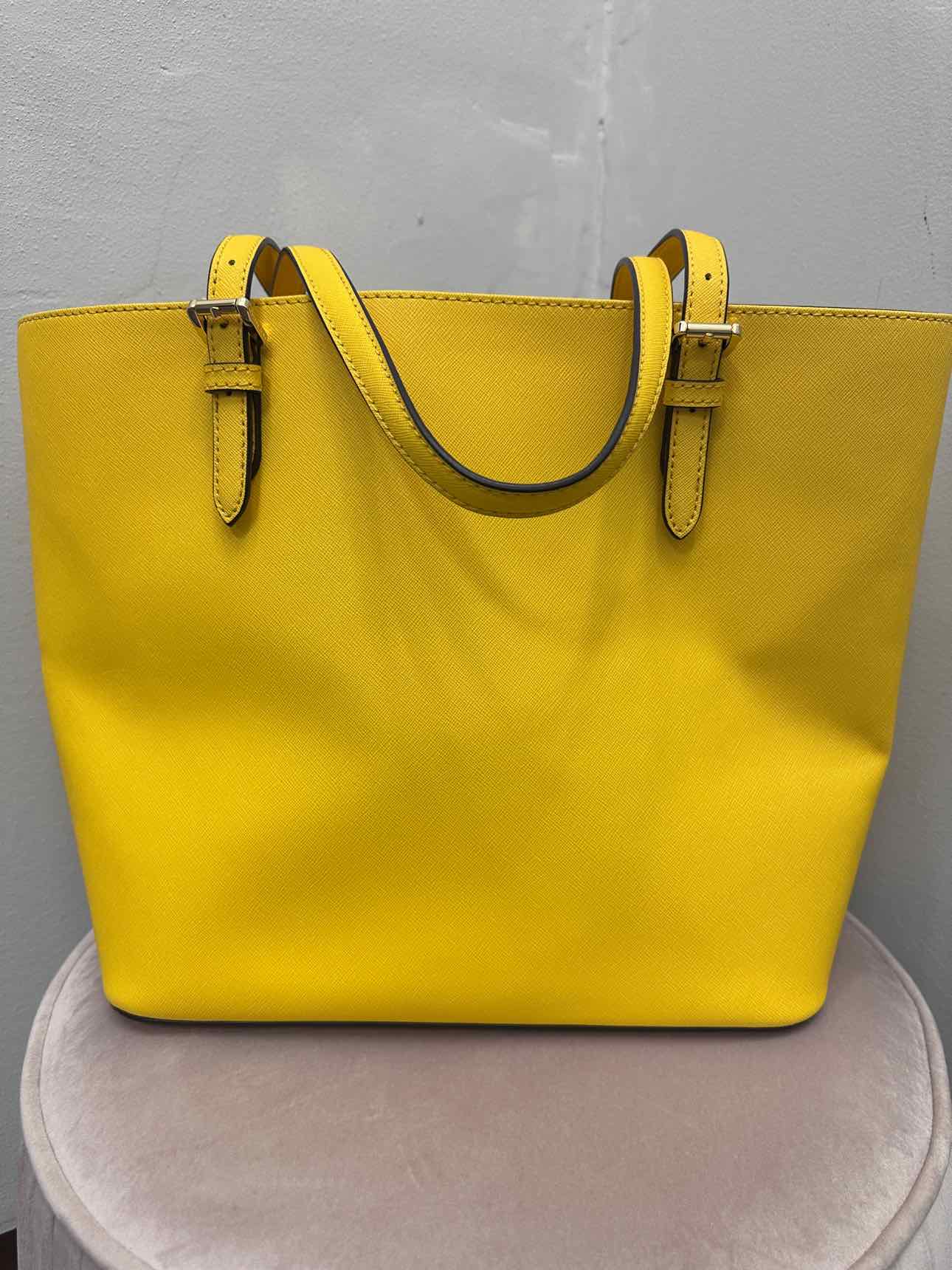 Michael Michael Kors Size M/L Yellow Handbags