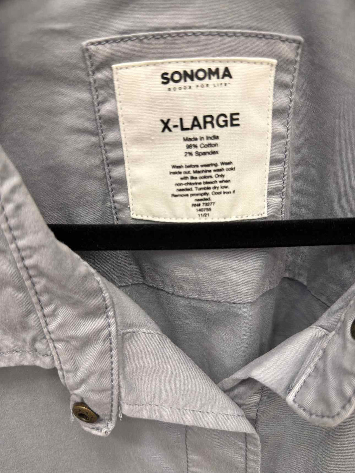 Sonoma Size XL Grey NEW Long Cargo Fall Jacket NWT