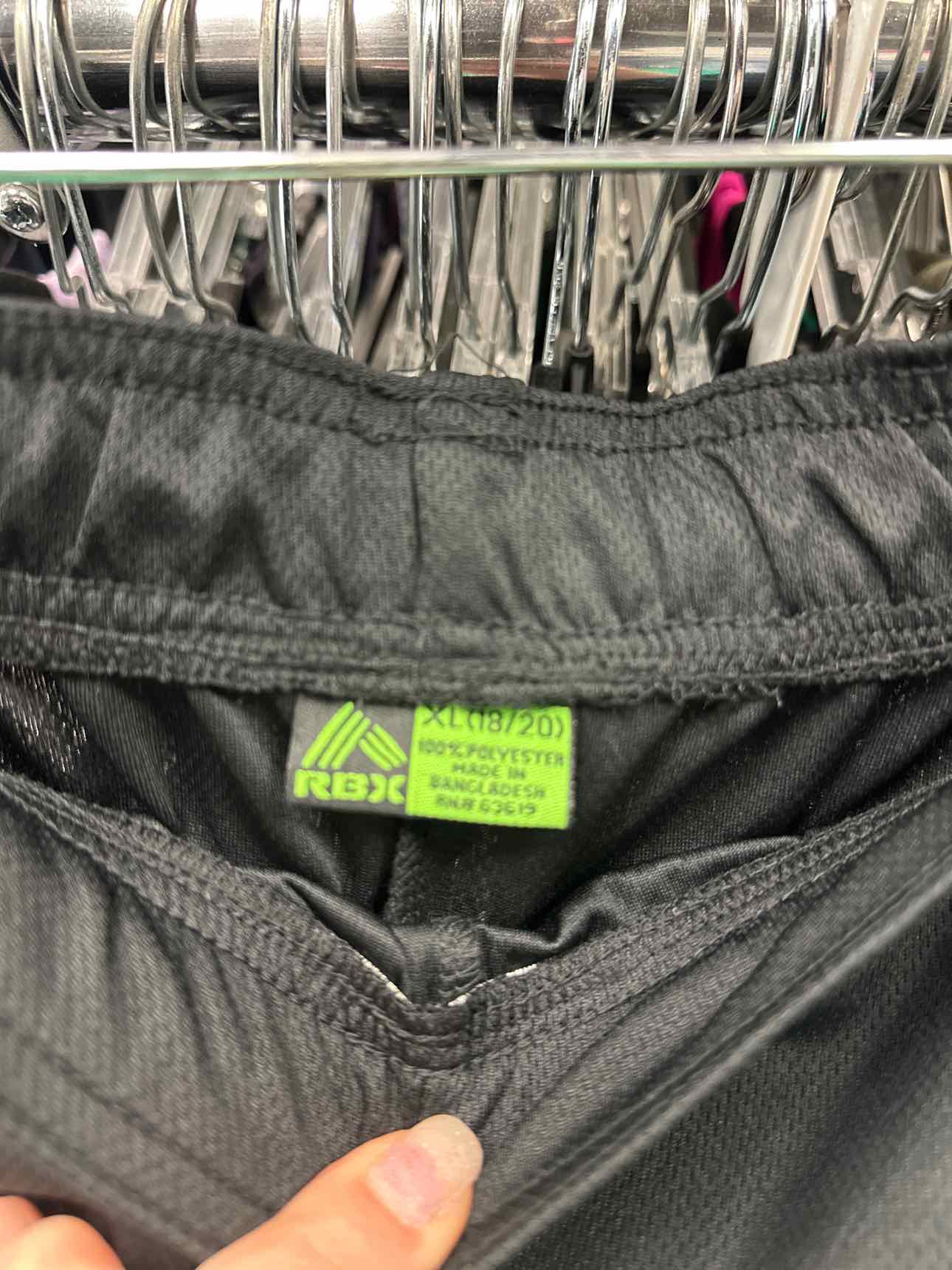 RBX Size XL Black Athletics