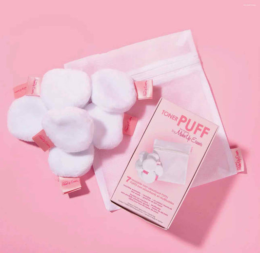 The Original Make Up Eraser Reusable Toner Puffs 7 Day Set