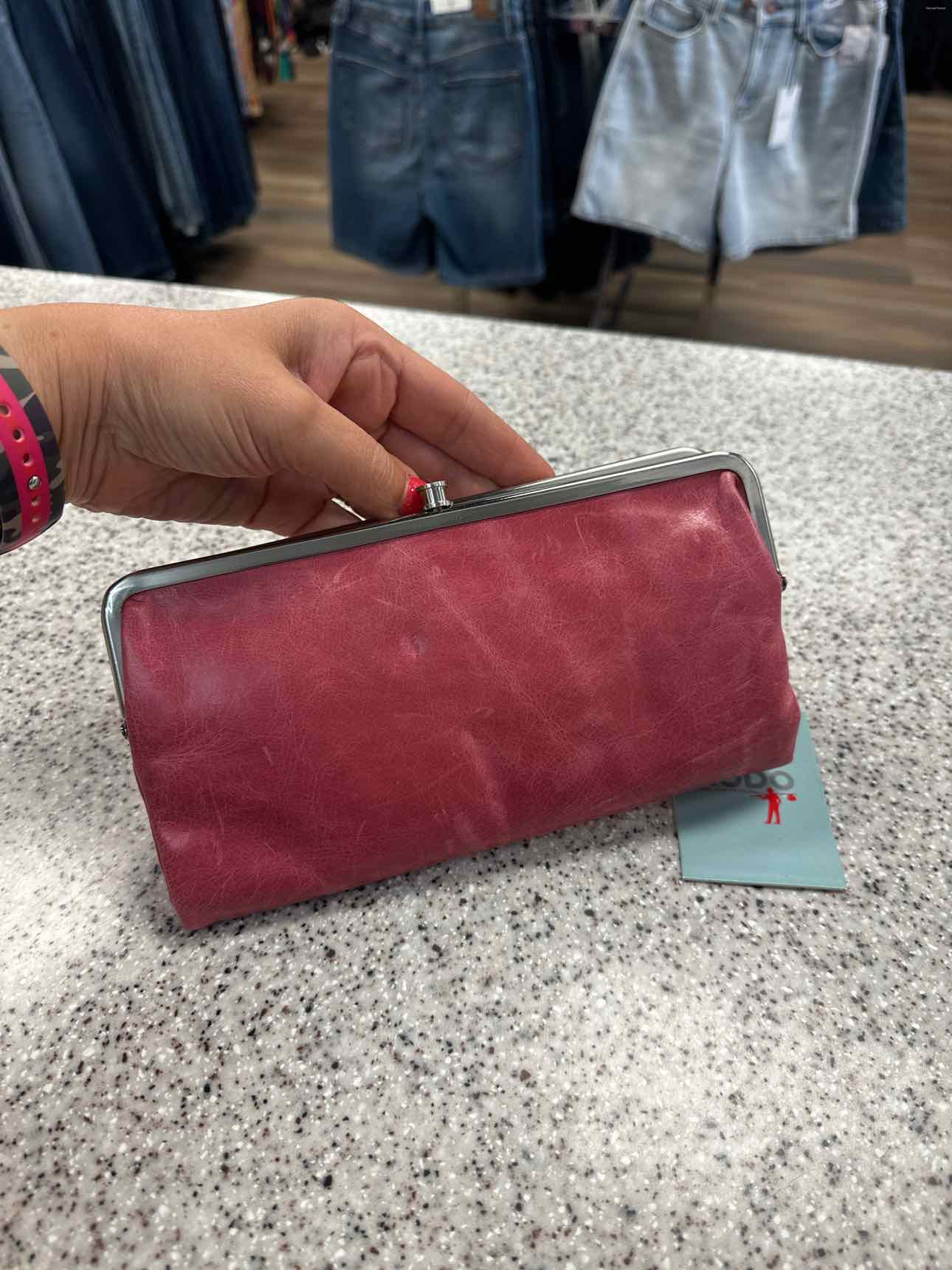 HOBO Size Small Pink Wallet