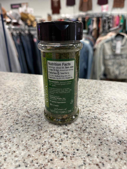 Tastefully Simple Spinach & Herb Seasoning Food