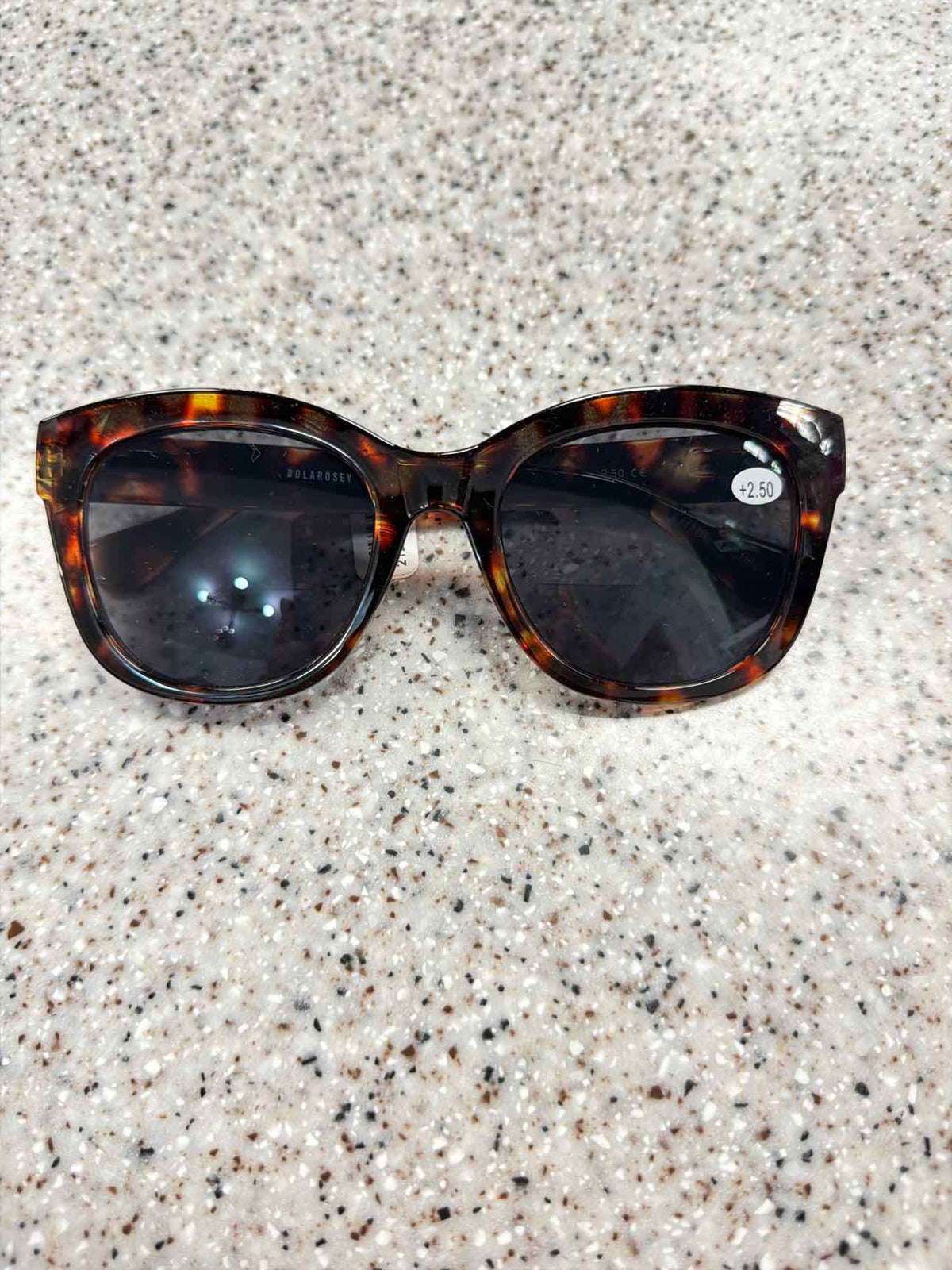Tortoise Shell or Solid Cheater Reader Sunglasses