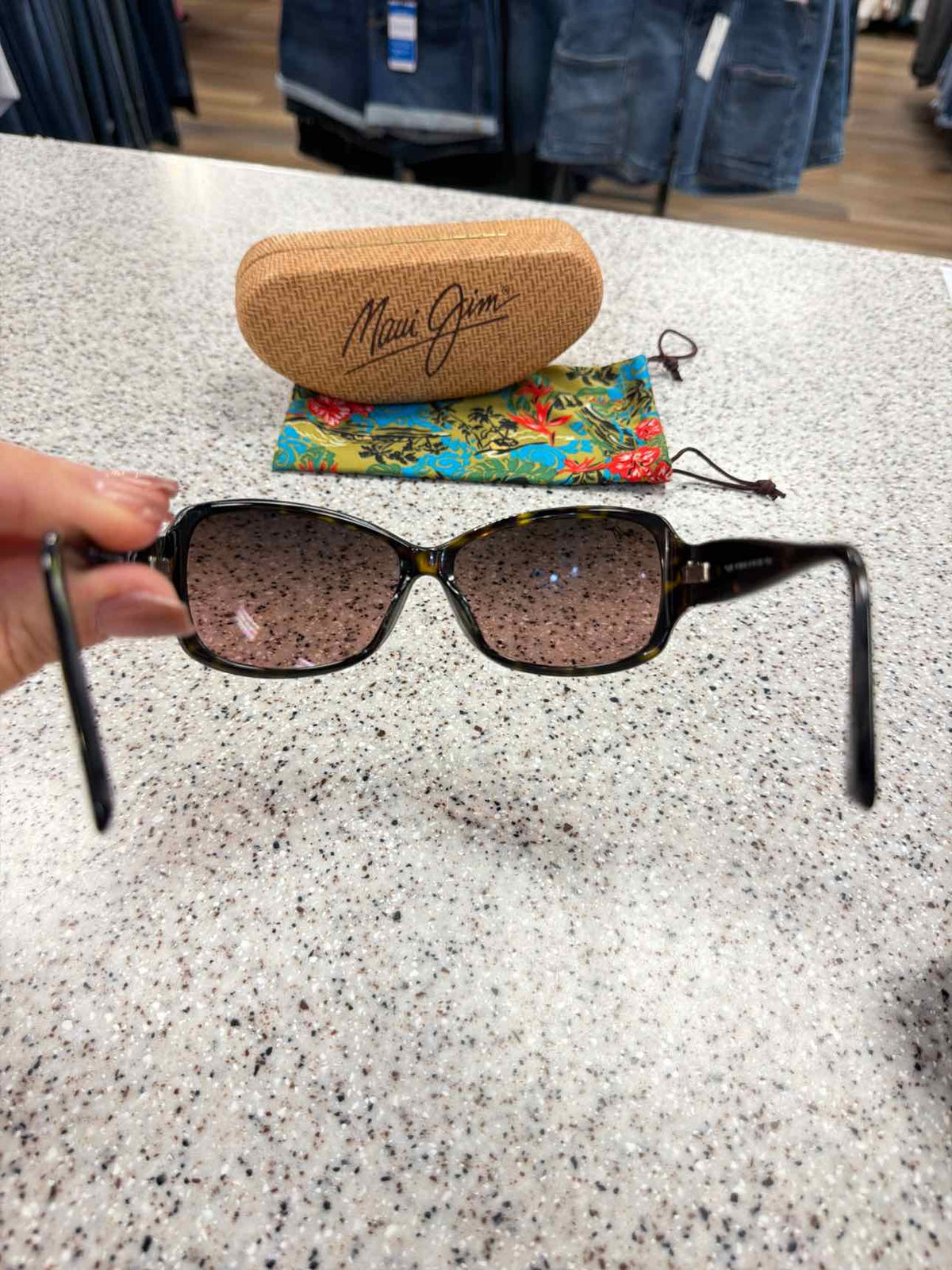 Maui Jim Women's Nalani MJ295-10 Tortoise Sunglasses with Case