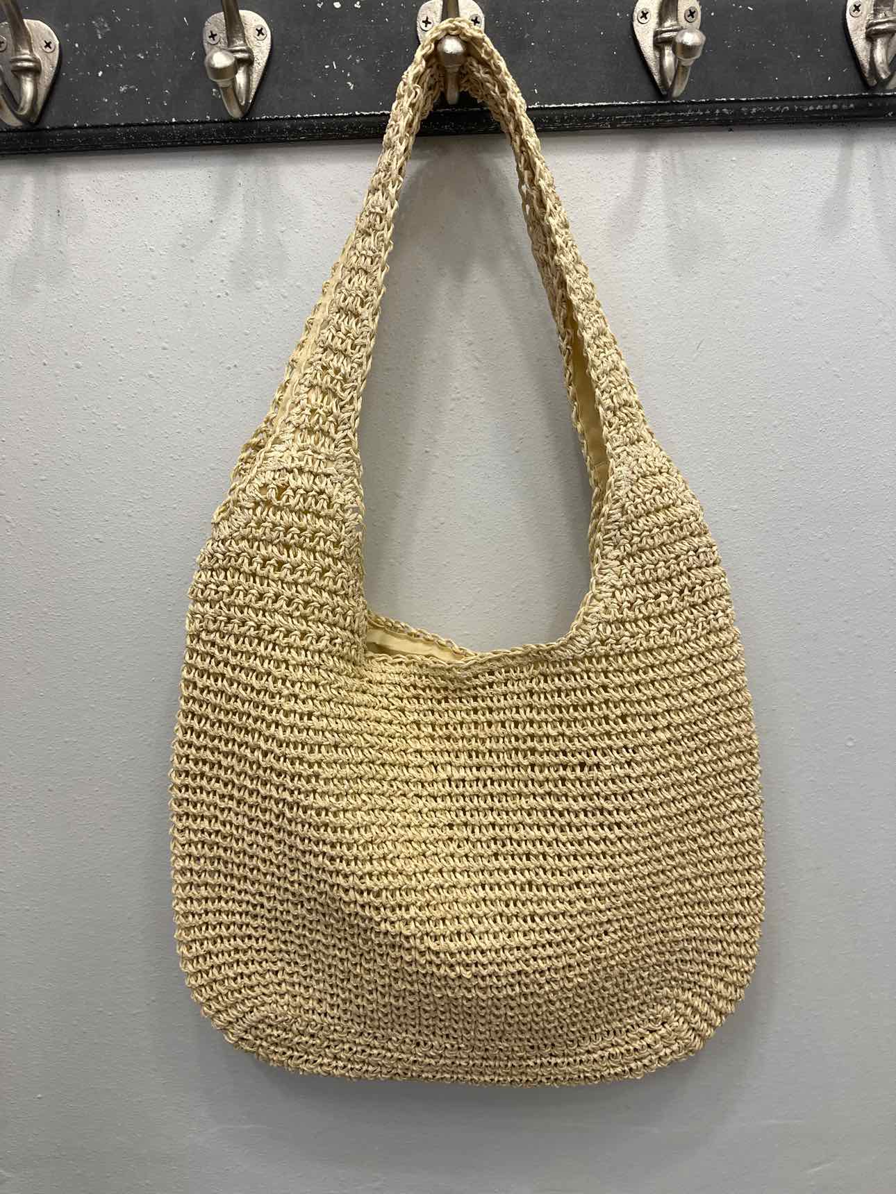 Woven Raffia Tote Bag Handbags