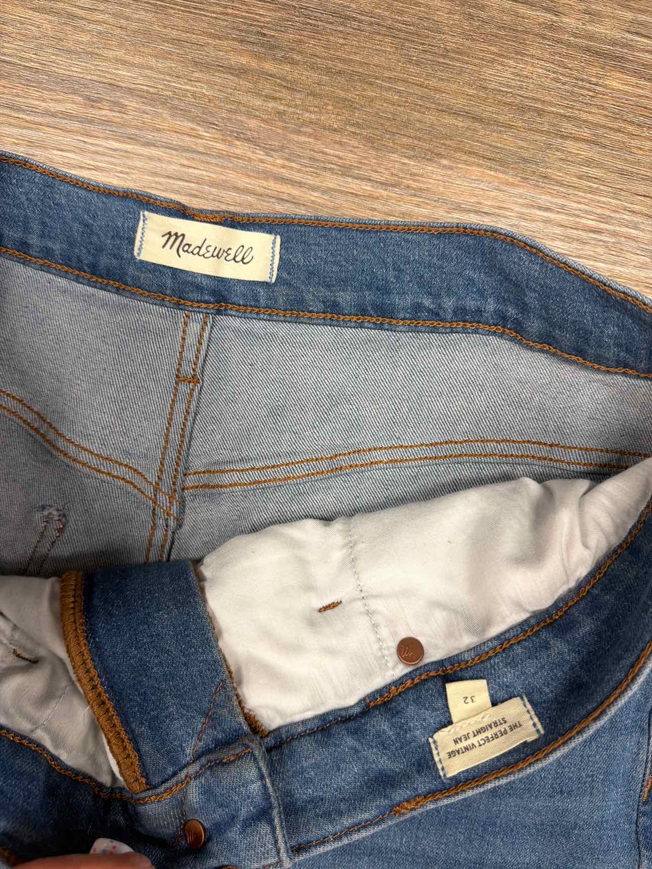 Madewell Size 32 Medium Wash Jeans