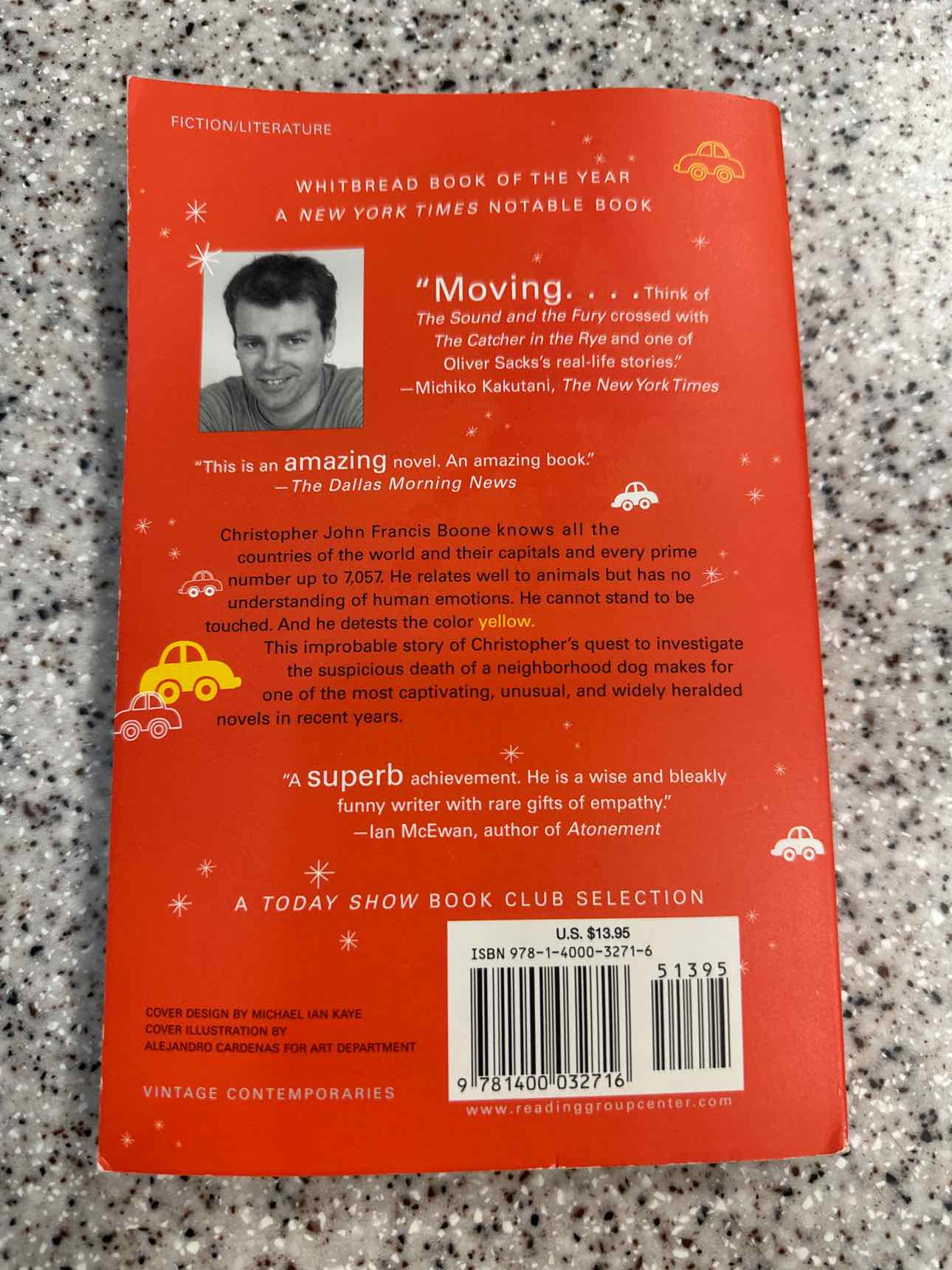 The Curious Incident of the Dog in the Night-Time by Mark Haddon Paperback Book