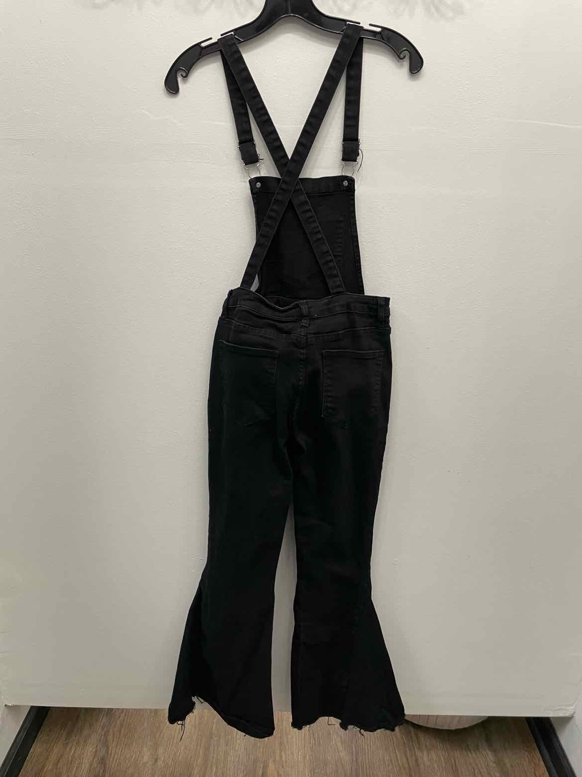 Saints & Hearts Size Small Black Overalls