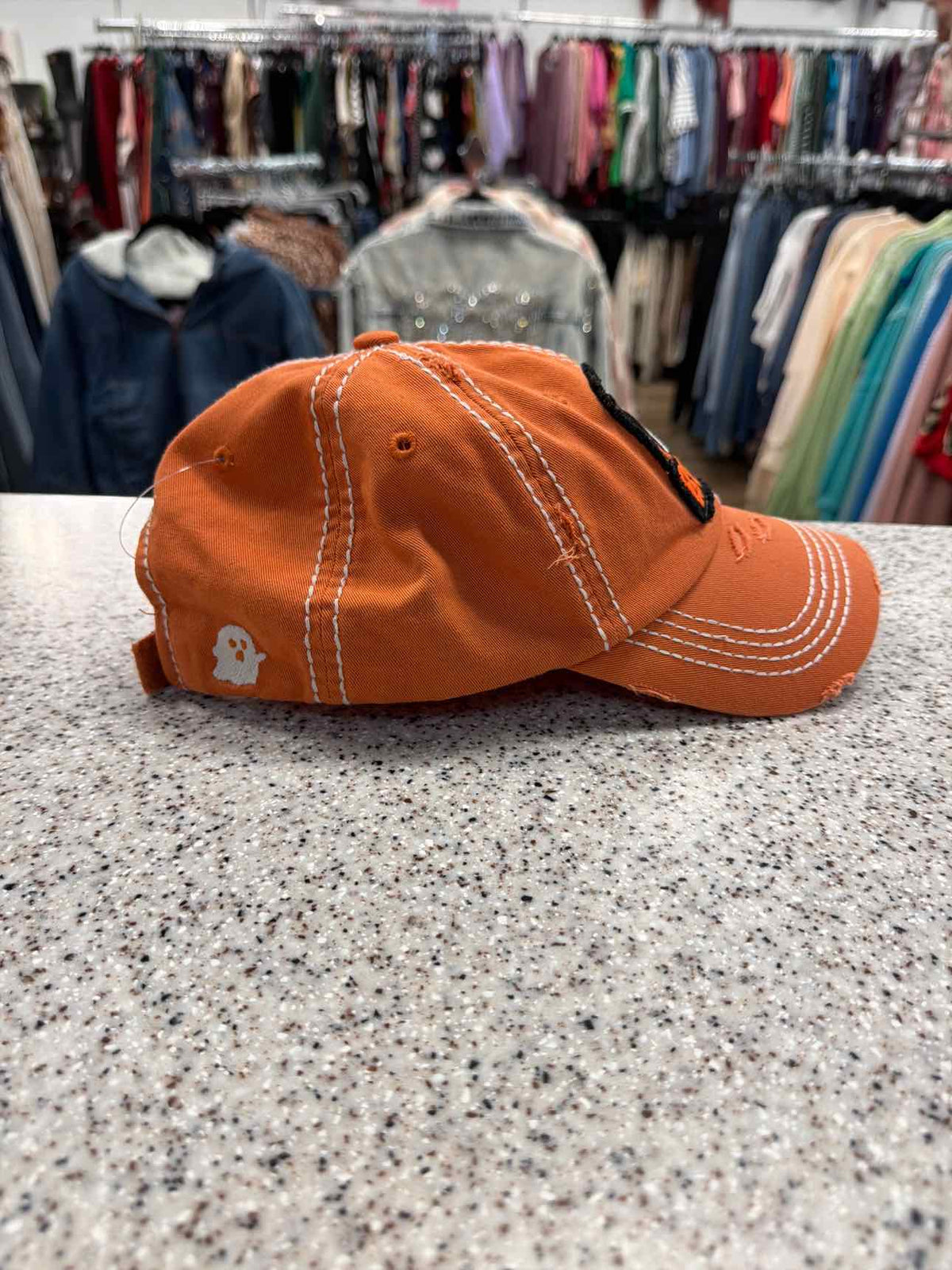 I'm here for the Boos Orange Baseball Cap Hat