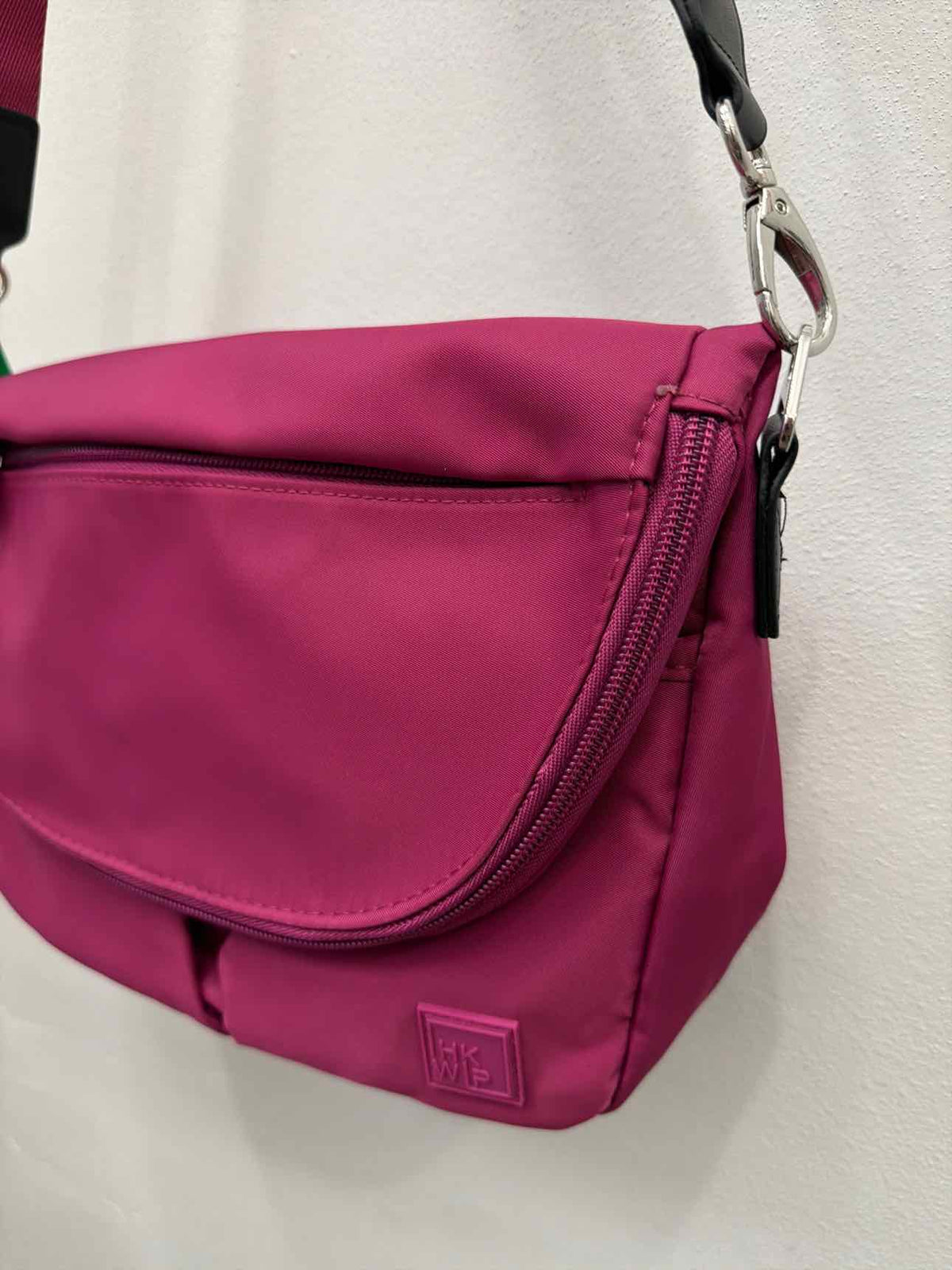 IHKWIP The Sidekick Foldover Medium Pink Crossbody Bag
