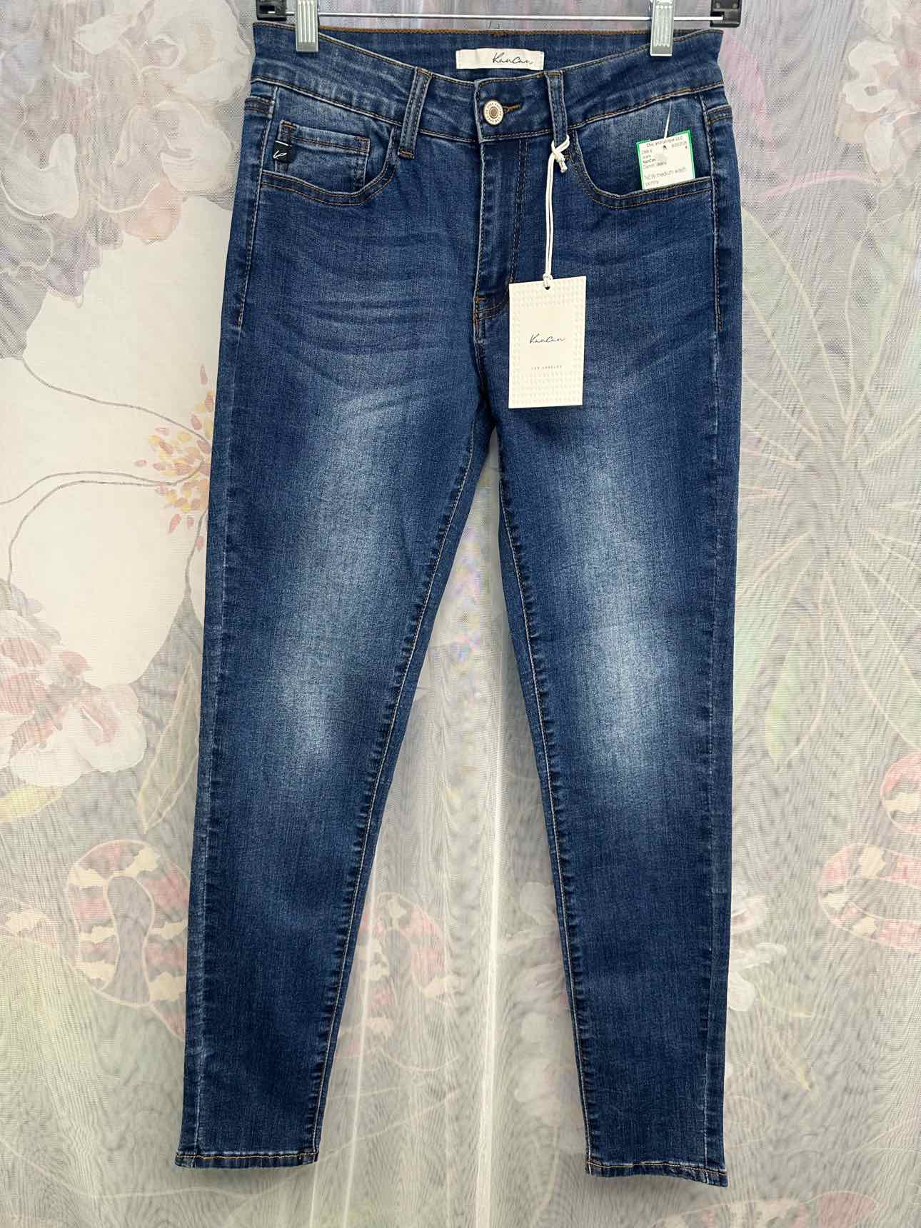 KanCan NEW NWT Medium Wash Skinny Fit Size 7/27 Denim Jeans