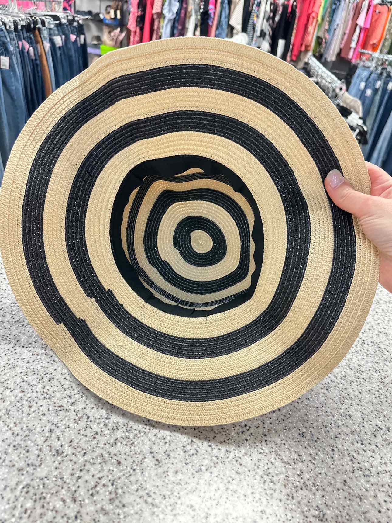 Unbranded Size One Size Tan/Black Hat