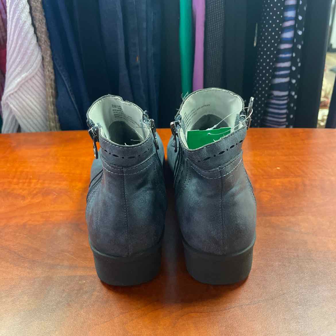 JSport Jambu Jenna Blue Ankle Booties Size 8