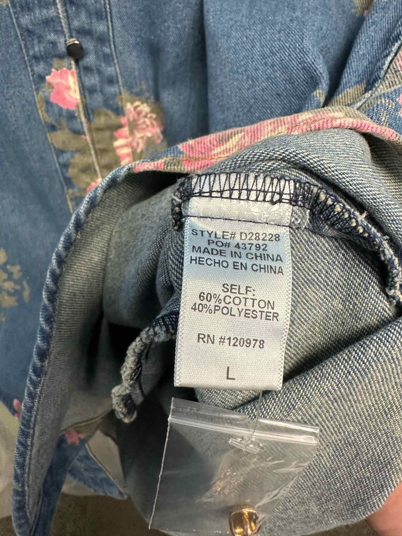 entro Size Large Denim Dress
