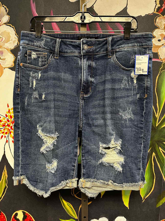 Judy Blue Size XL Denim Shorts