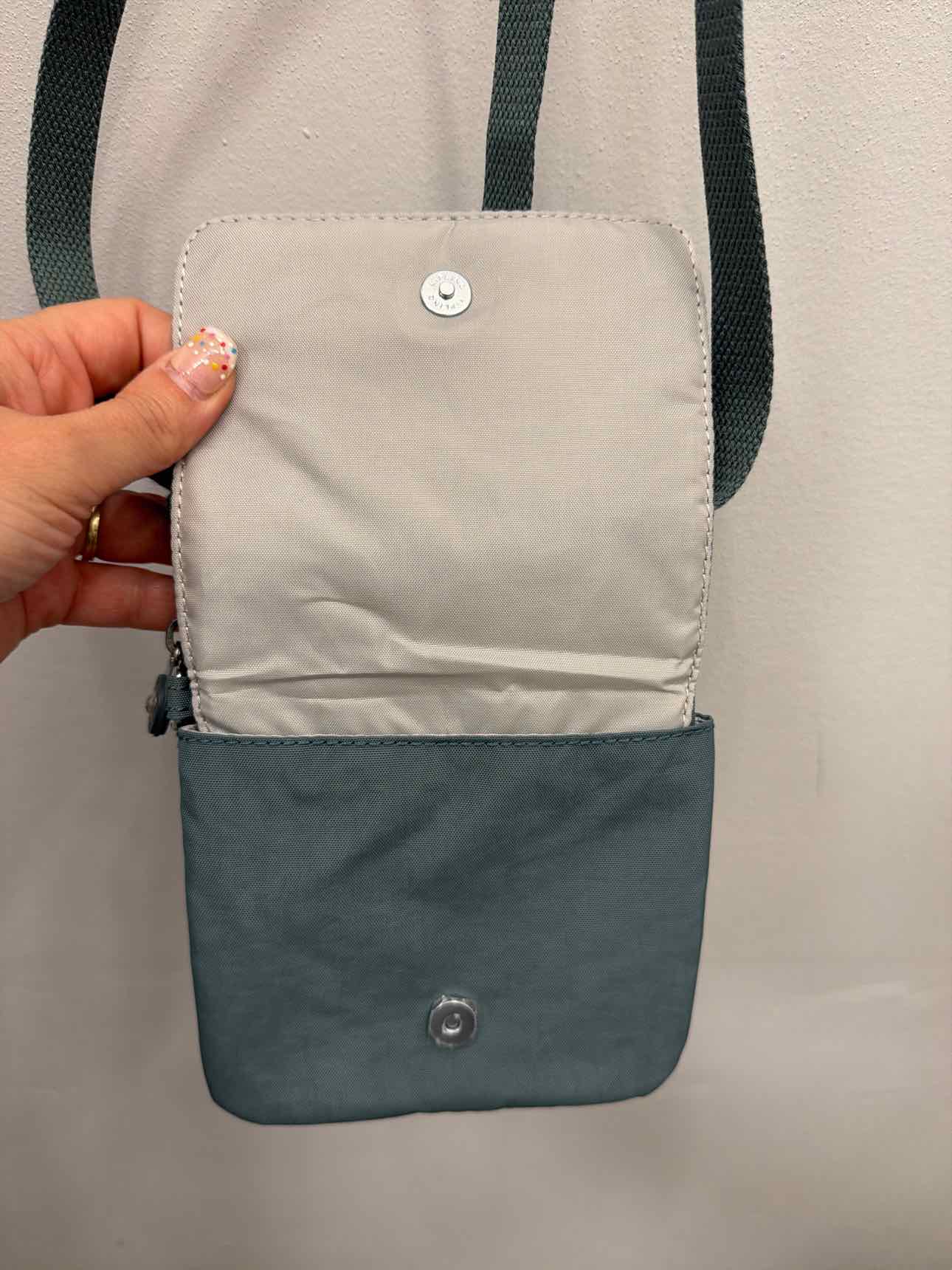 Kipling Eldorado Small Nylon Crossbody Small Dusty Green Handbags