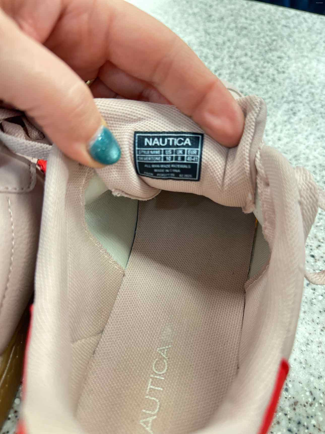 Nautica Size 10 Pink/Red Shoes