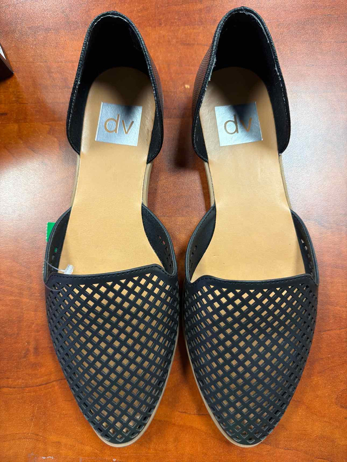 Dolce Vita Laynie d'Orsay Black Flats Size 8
