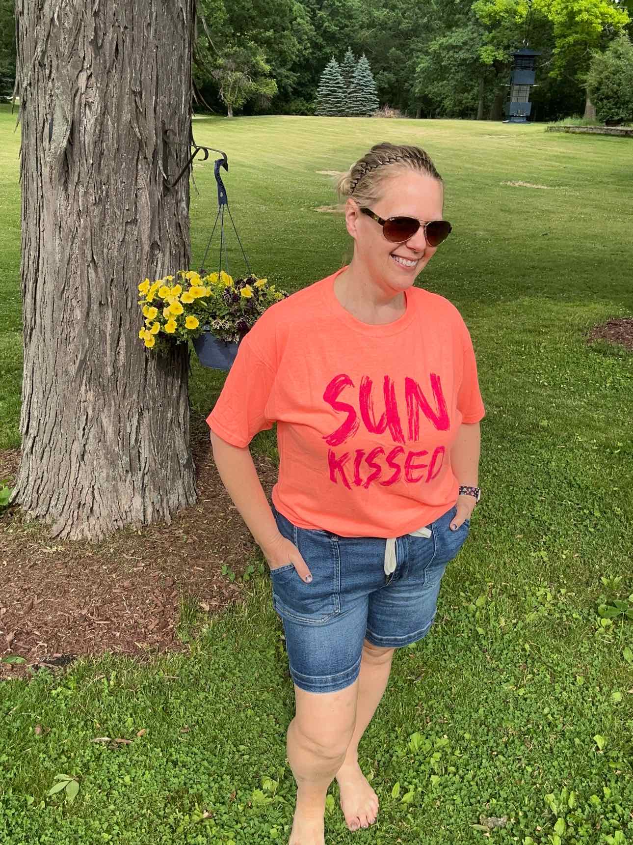 Sunkissed Graphic Tee Tshirt
