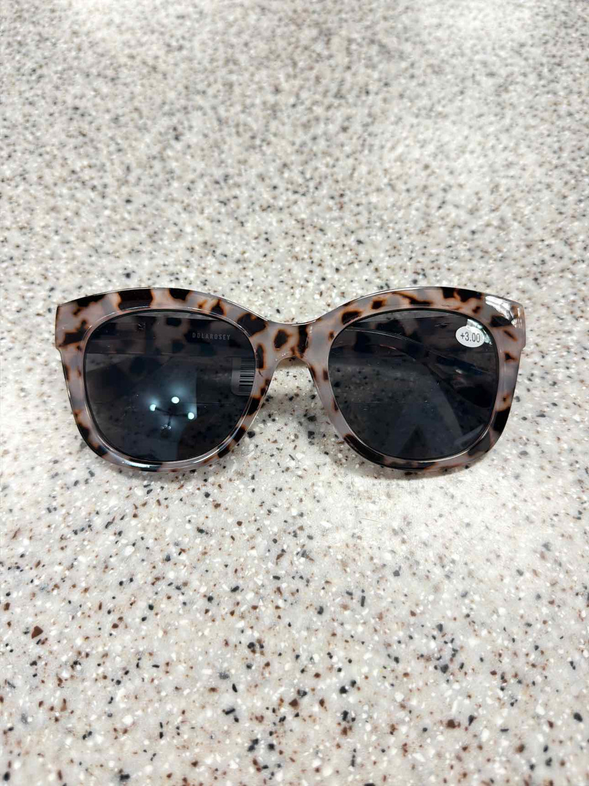 Tortoise Shell or Solid Cheater Reader Sunglasses