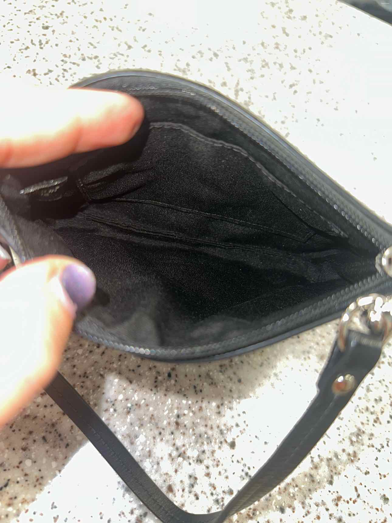 Coach Size Small Black Wristlet
