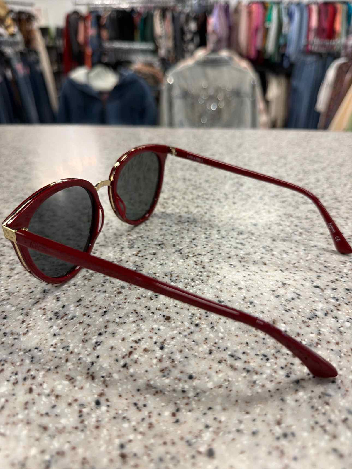 Anea Hill Montana Red Cat Eye Sunglasses