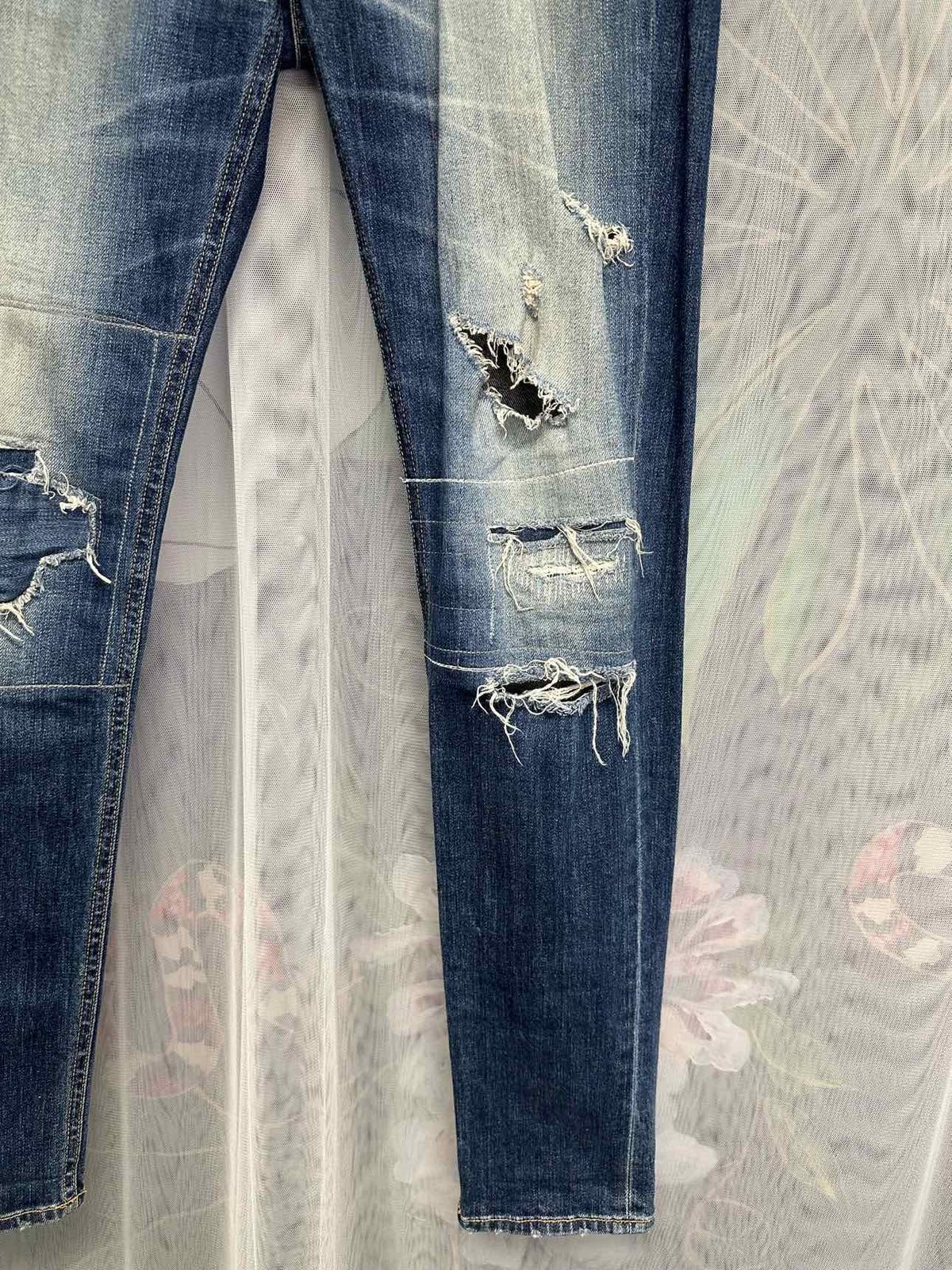 rag & bone The Dre Distressed Skinny Size 26 Denim Jeans