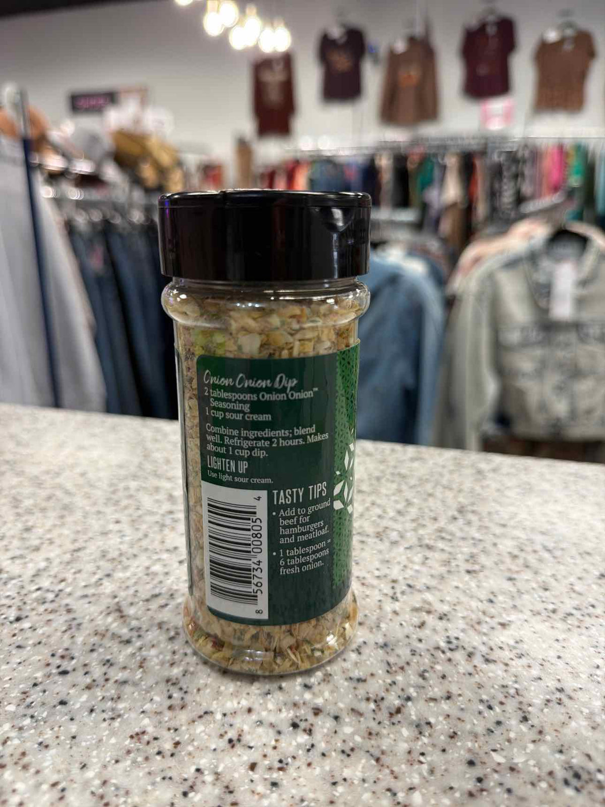 Tastefully Simple Onion Onion Seasoning Food