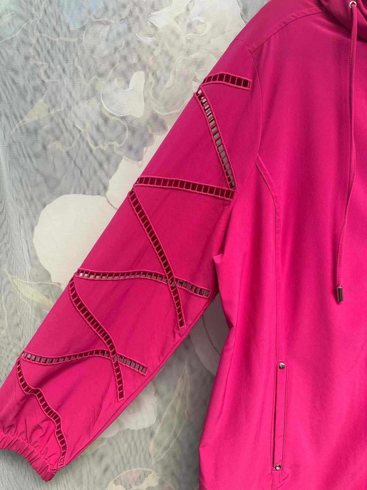 Chico's Size 3 Hot Pink Jacket