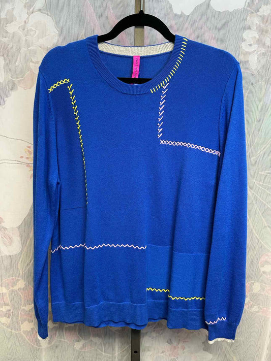 Zaket & Plover Size Large Blue Top