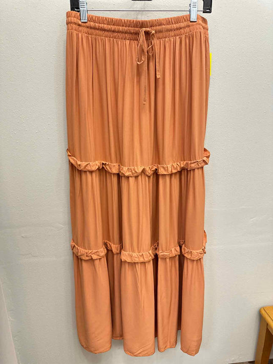 Zenana Size XL Burnt Orange Skirt