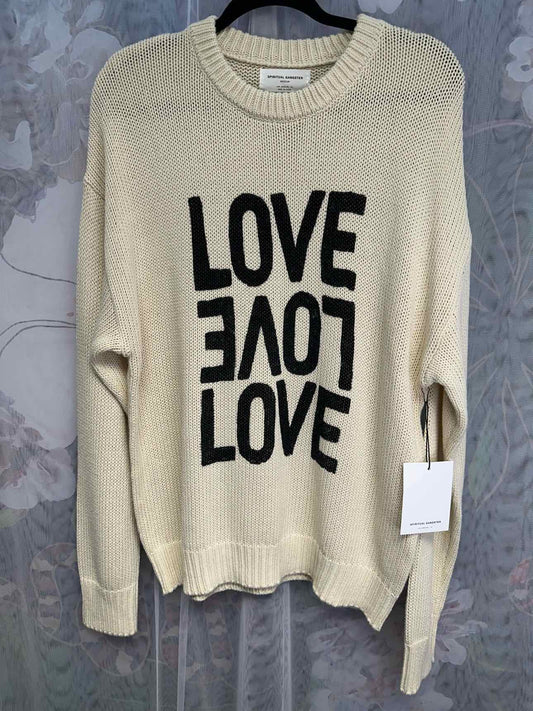 Spiritual Gangster Size Medium Tan Top