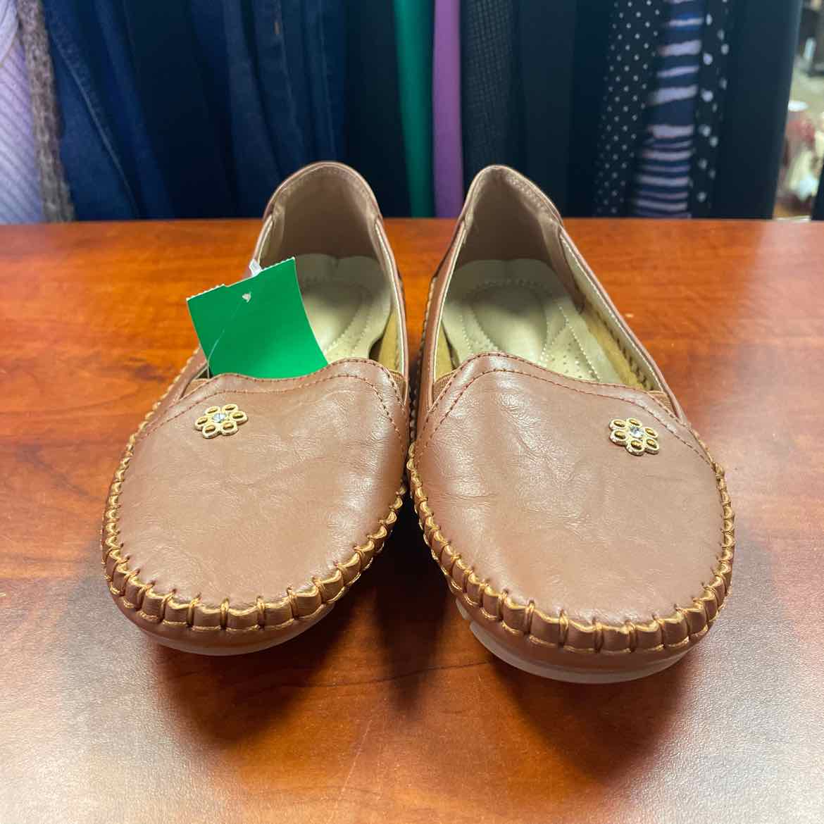 Unbranded Women's Leather Slip-On Orthopedic Loafers Size 36