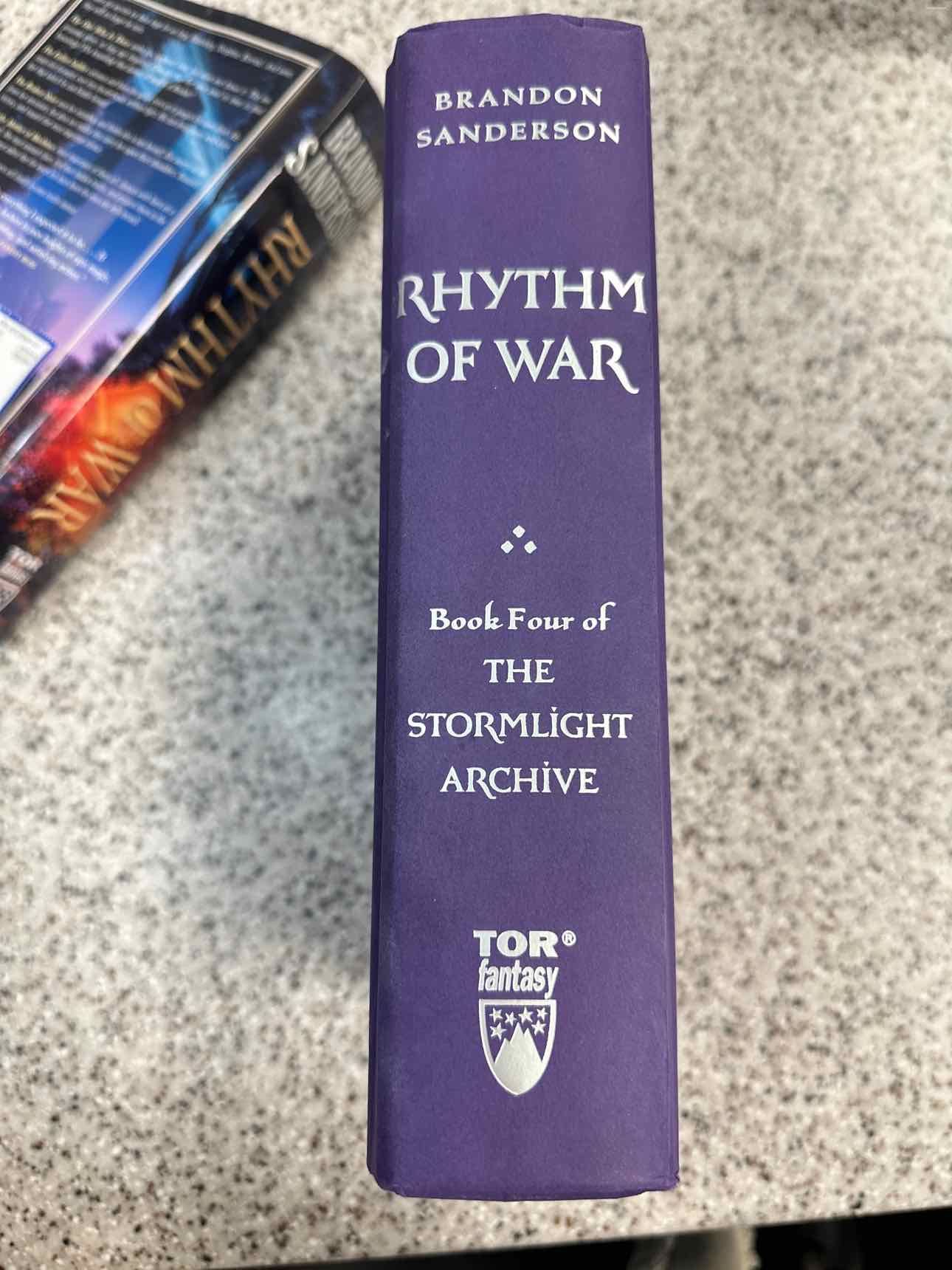 Rhythm of War Book, #4 of Stormlight Archive Series by Brandon Sanderson
