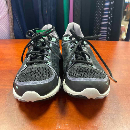 Ryka Black/Grey Influence 2.5 Women's Training Sneakers Size 7 1/2