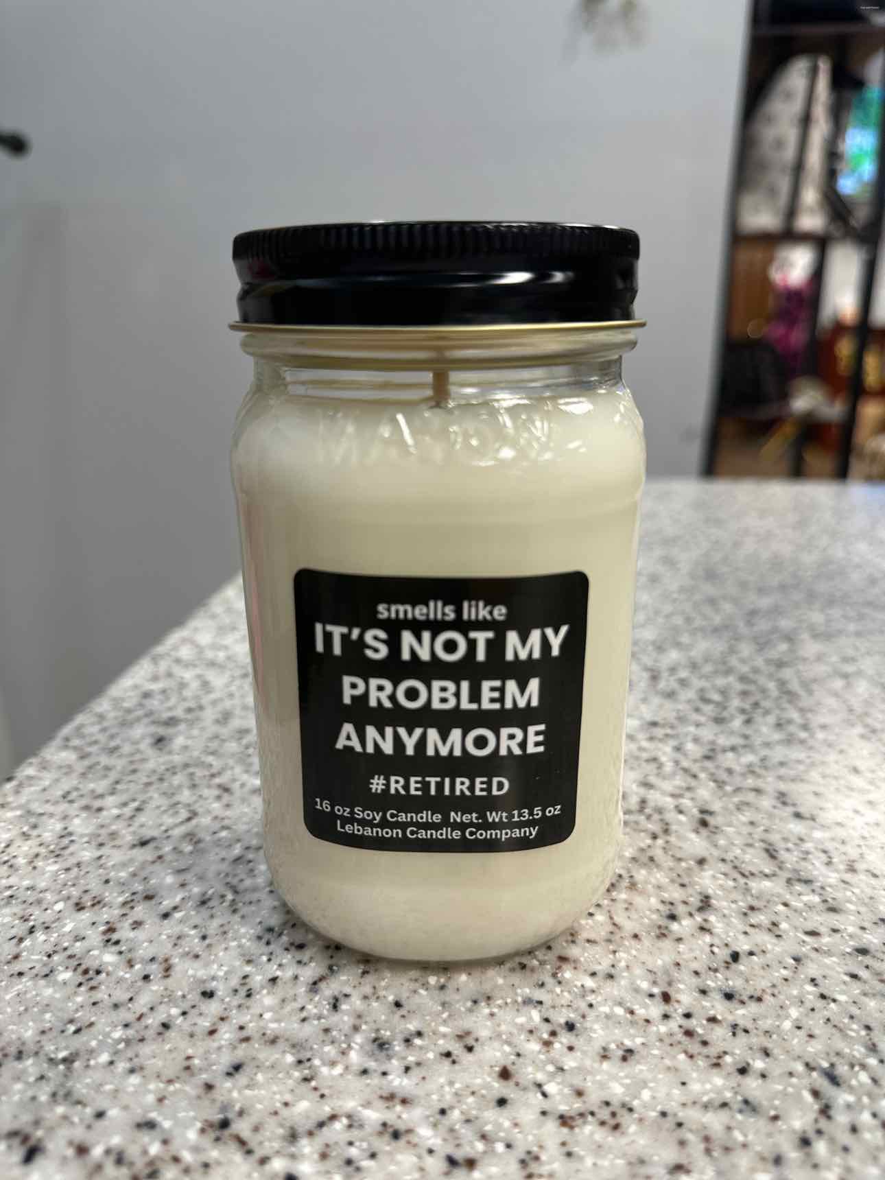 Lebanon Candle Co Size 13.5 oz 100% Soy Mason Jar Candle