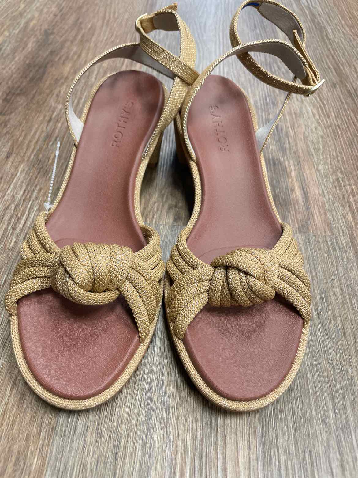 Rothy Size 9.5 GOLD Shoes